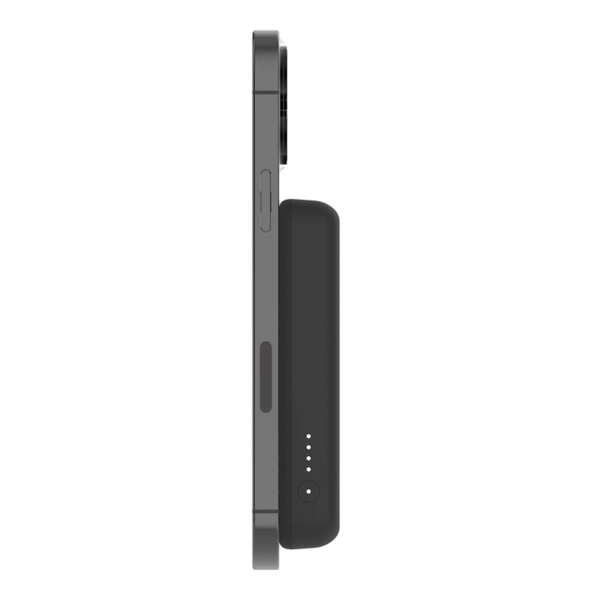 Купити Павербанк УМБ Belkin BoostCharge Magnetic Wireless Power Bank 5K + Stand (BPD004BTBK) Black - фото 5