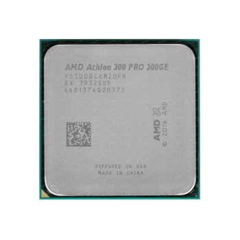 Купить Процессор AMD Athlon PRO 300GE (2C/4T 3.4GHz 4MB 35W AM4) Tray (YD300BC6M2OFH) - фото 1