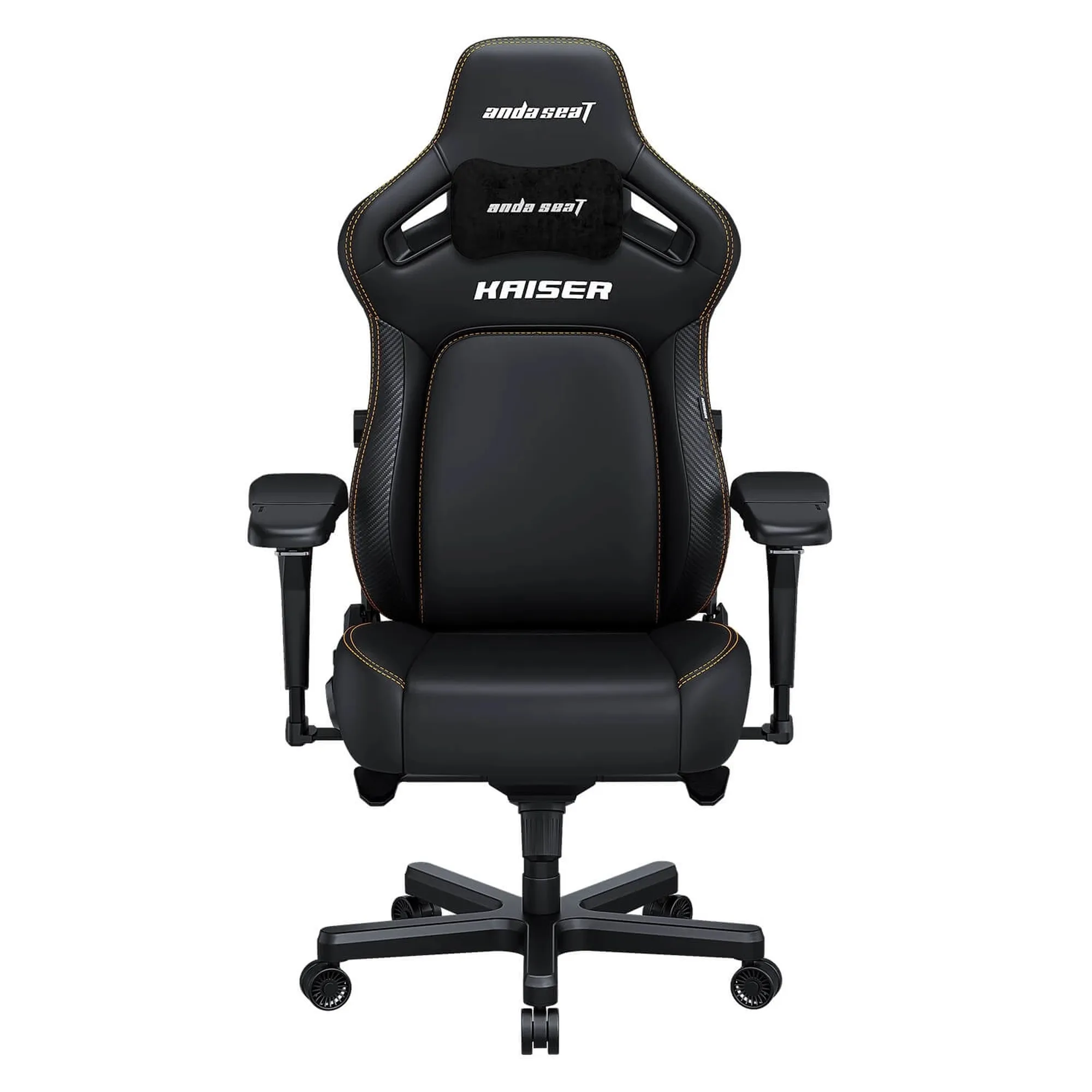 Купити Крісло для геймерів Anda Seat Kaiser 4 L Elegant Black (AD12YDDC-L-20-B-PV/C) - фото 1