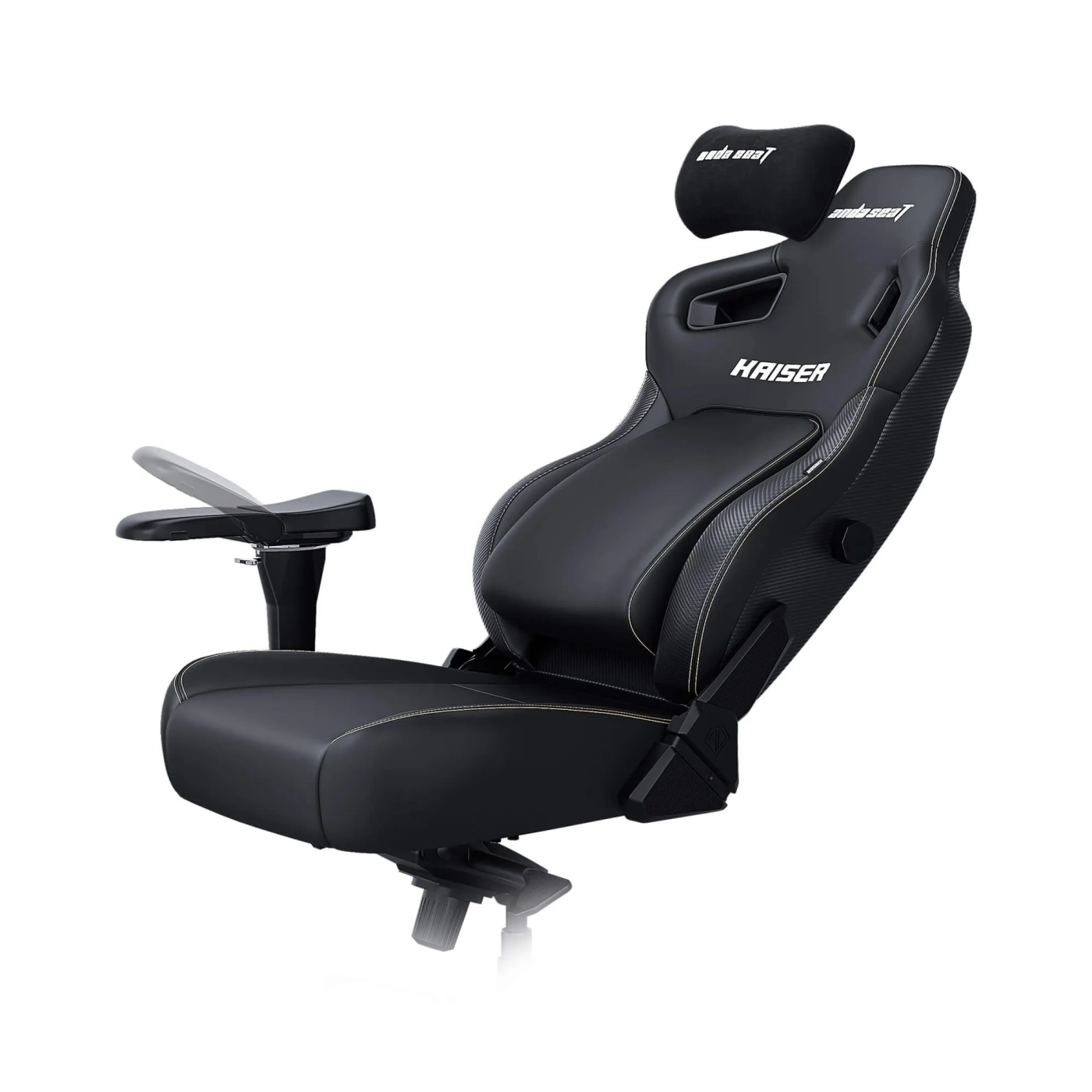Купити Крісло для геймерів Anda Seat Kaiser 4 L Elegant Black (AD12YDDC-L-20-B-PV/C) - фото 2