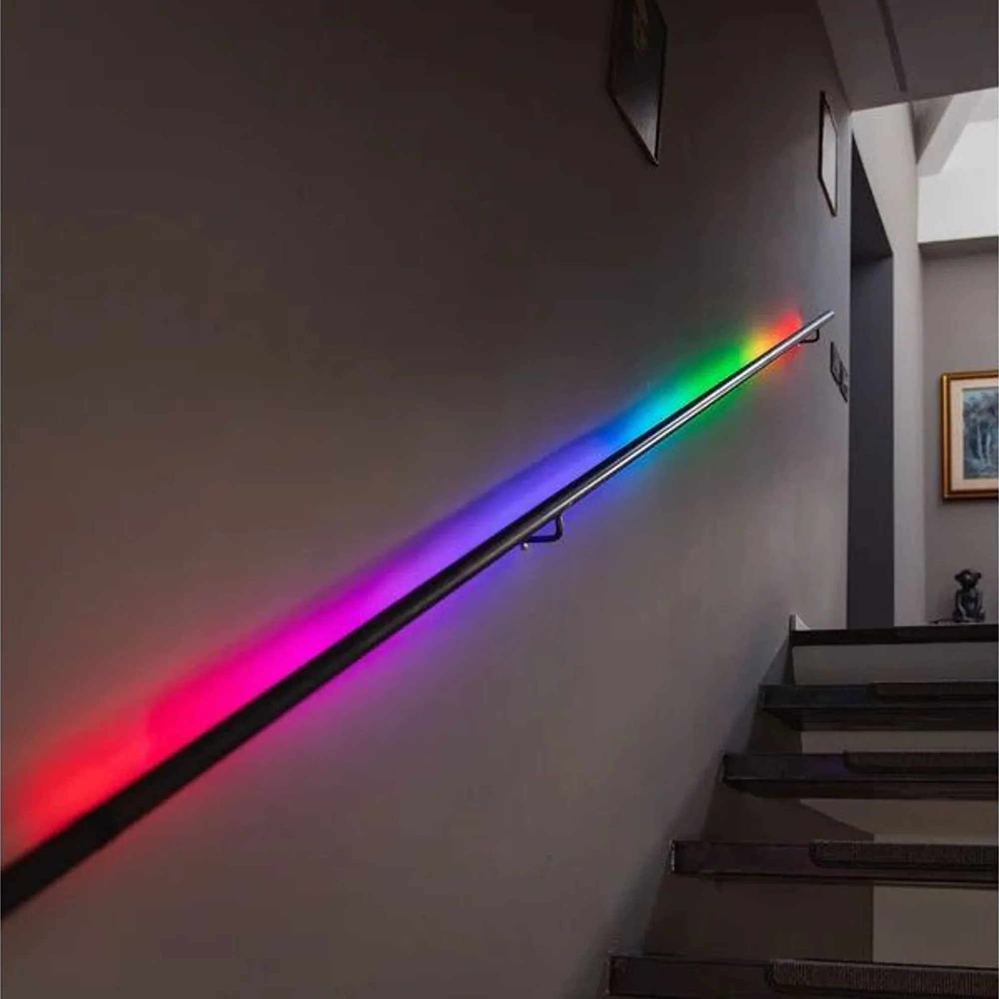Купити Розумна LED стрічка Twinkly Line RGB 100 IP20 1.5м кабель чорний (TWL100STW-BEU) - фото 5