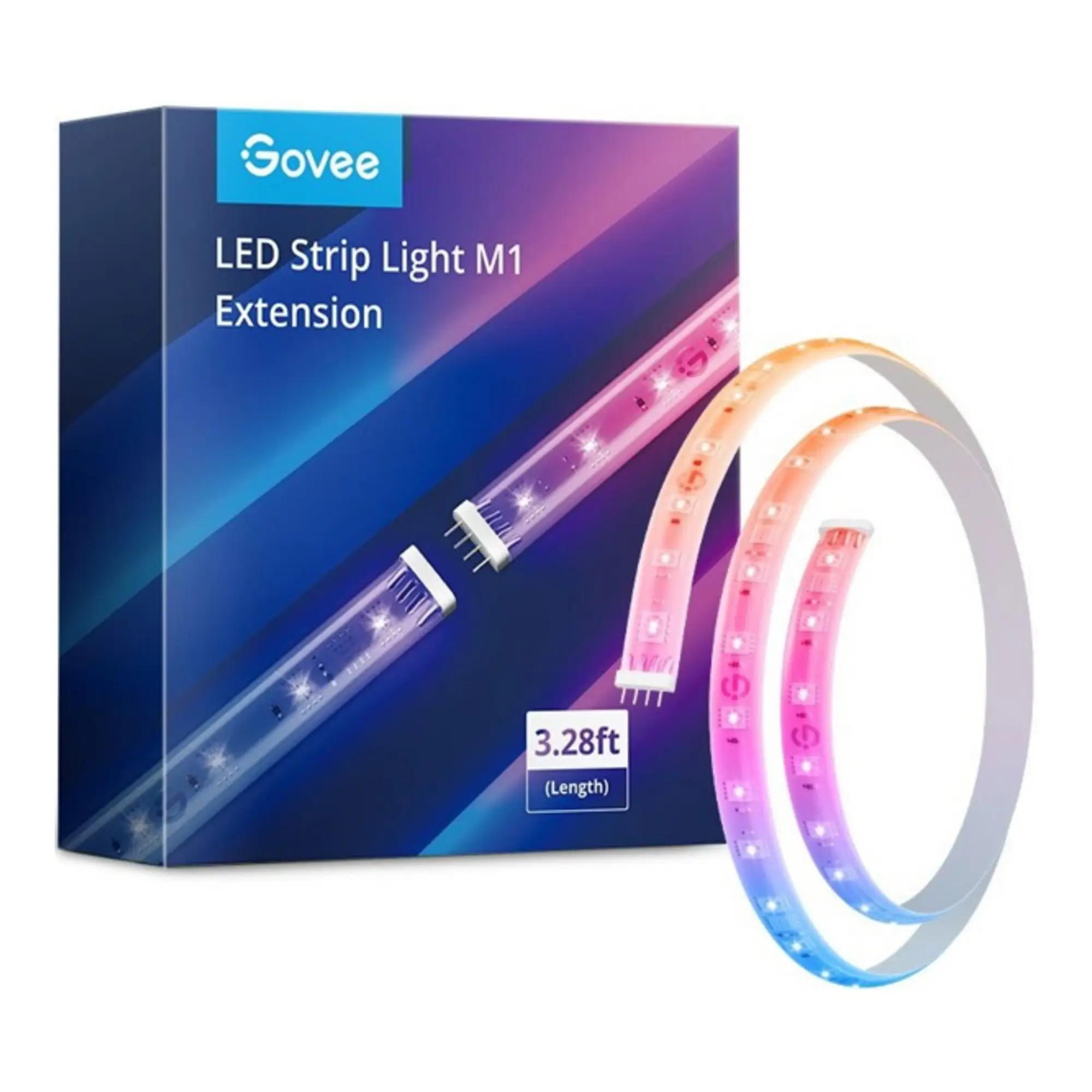 Купить Умная LED лента Govee H100E LED Strip Light M1 Matter Compatible 1м (H100E0D1) - фото 2