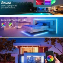 Купить Умная LED лента Govee H615A RGB Smart Wi-Fi/Bluetooth LED Strip Lights 5м (H615A3A3) - фото 4
