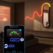 Купити Розумна LED стрічка Govee H61D3 Neon Rope Light 2, 3м, RGBIC, WI-FI/Bluetooth (H61D3301) - фото 2