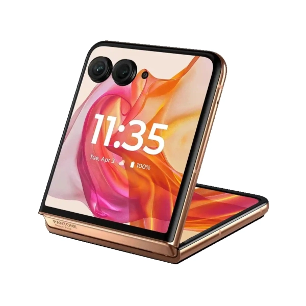 Купити Смартфон Motorola Razr 50 Ultra 12/512GB Peach Fuzz (PB1T0060RS) - фото 2
