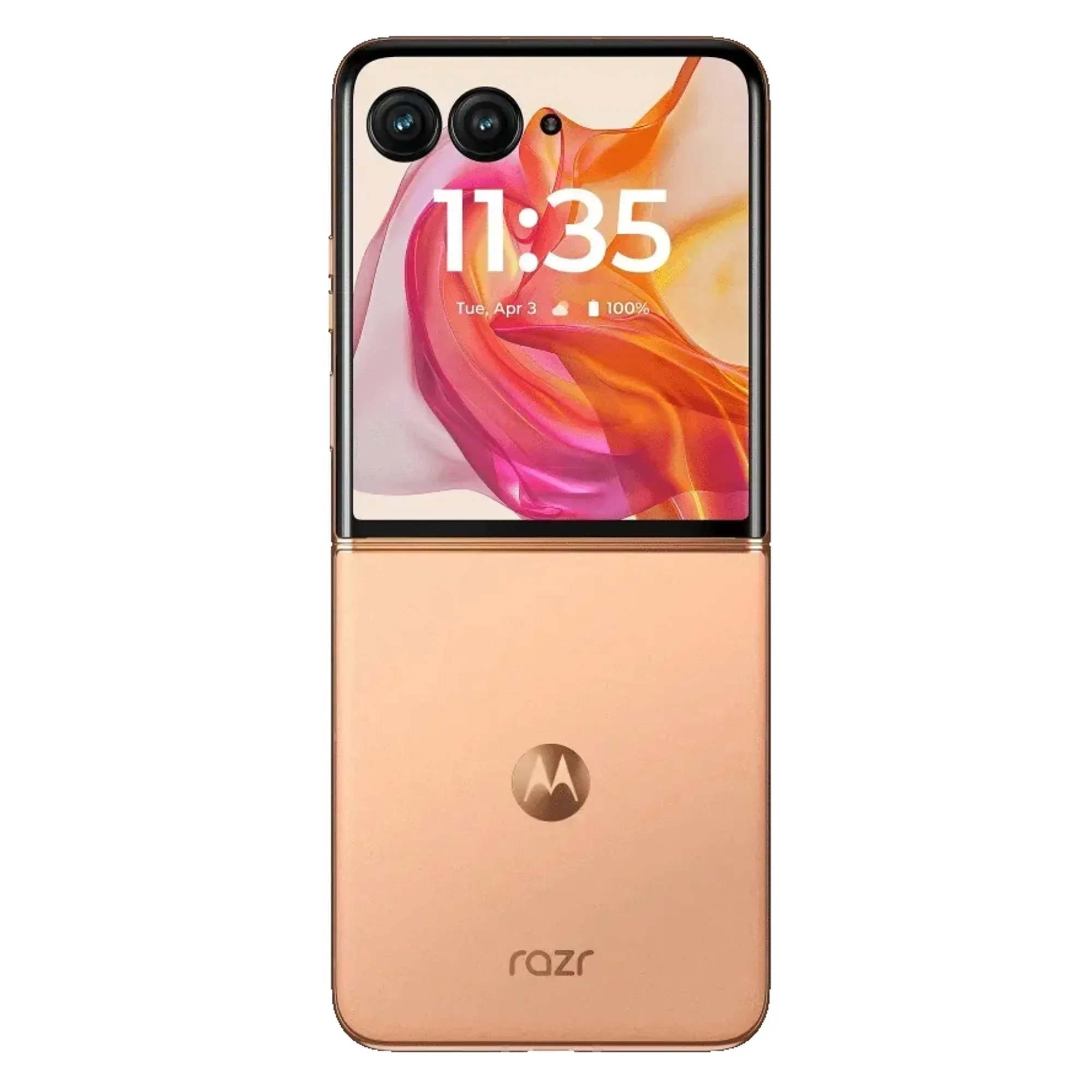 Купити Смартфон Motorola Razr 50 Ultra 12/512GB Peach Fuzz (PB1T0060RS) - фото 4