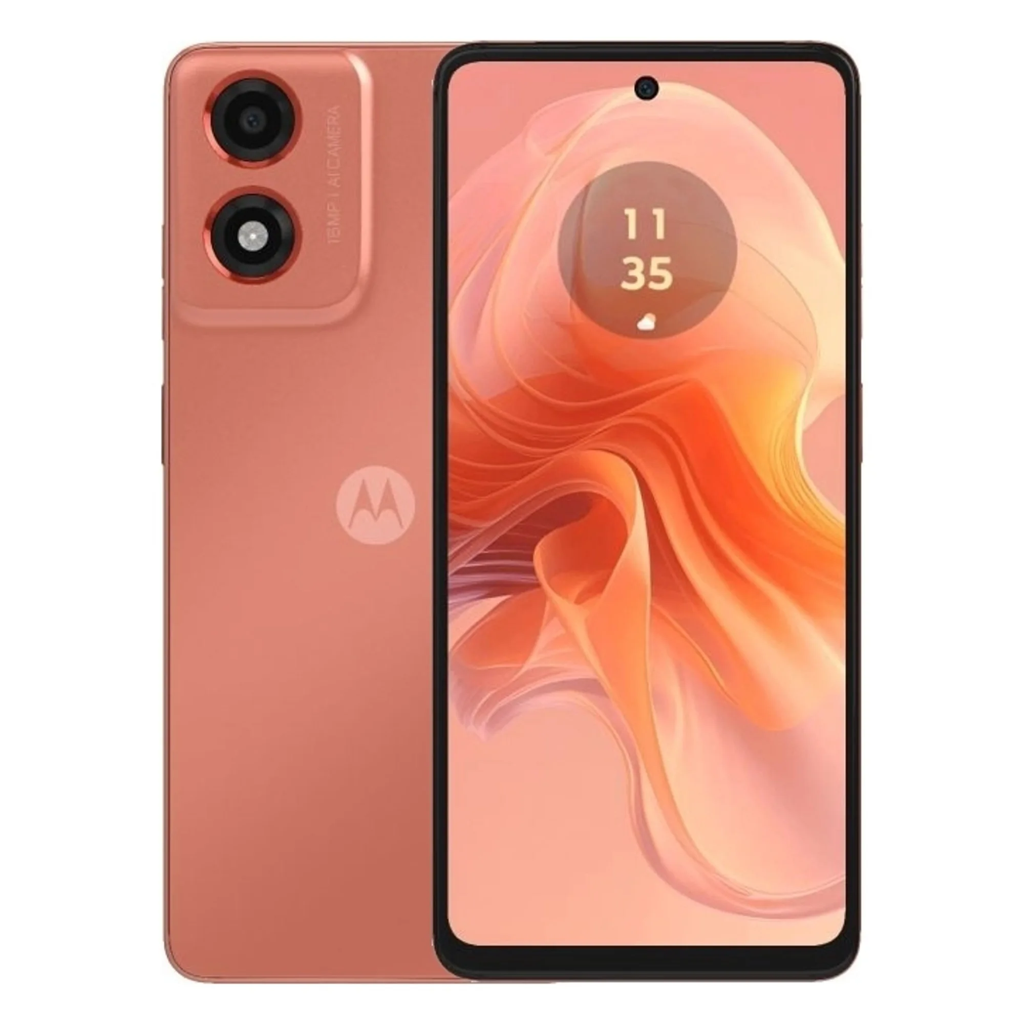 Купити Смартфон Motorola G04 4/64GB Sunrise Orange (PB150018UA) - фото 1