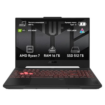 Купити Ноутбук ASUS TUF Gaming A15 (2023) FA507NUR-LP052 (90NR0JP8-M004R0) - фото 1