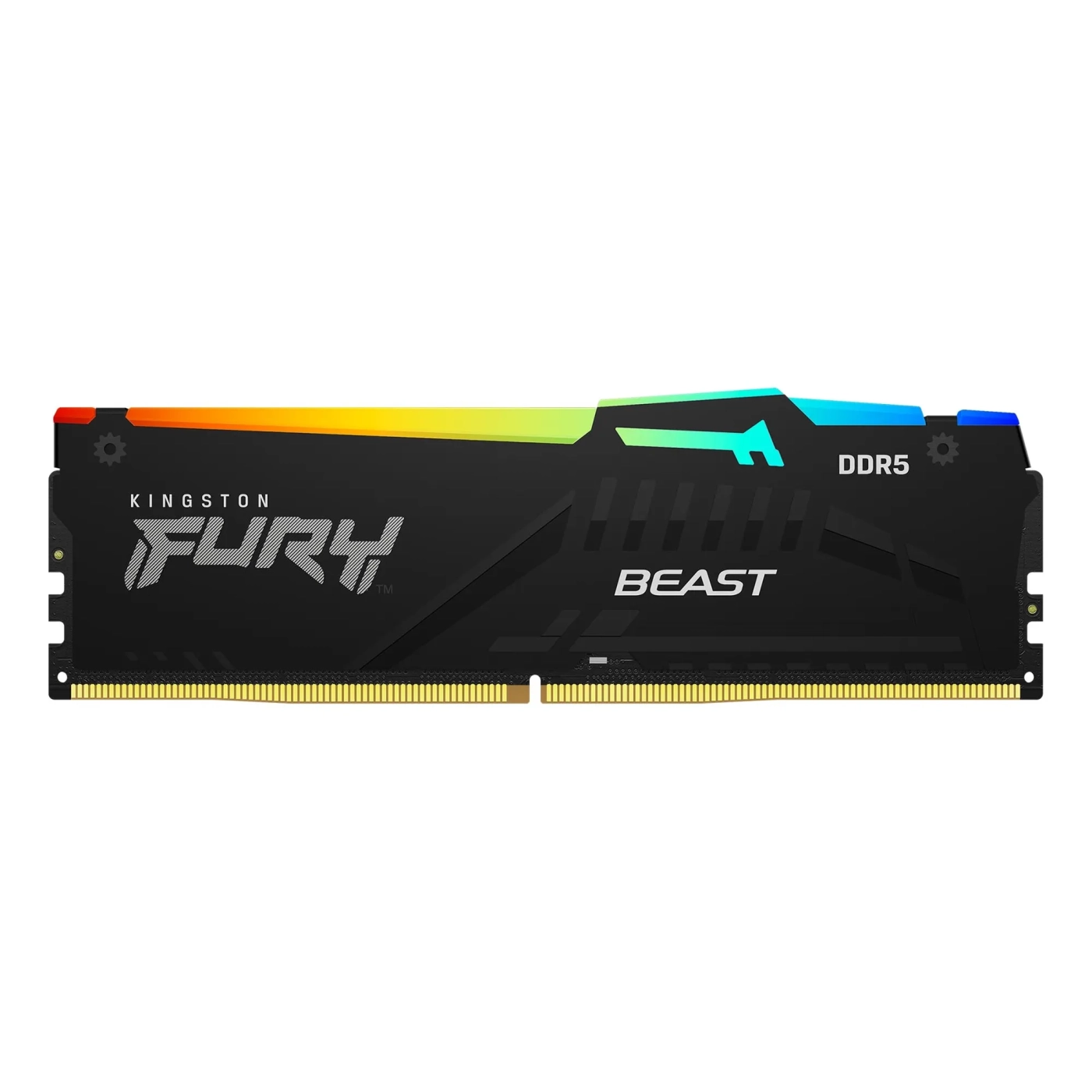 Купить Модуль памяти Kingston FURY Beast Black RGB DDR5-6000 16GB (KF560C30BBA-16) - фото 2