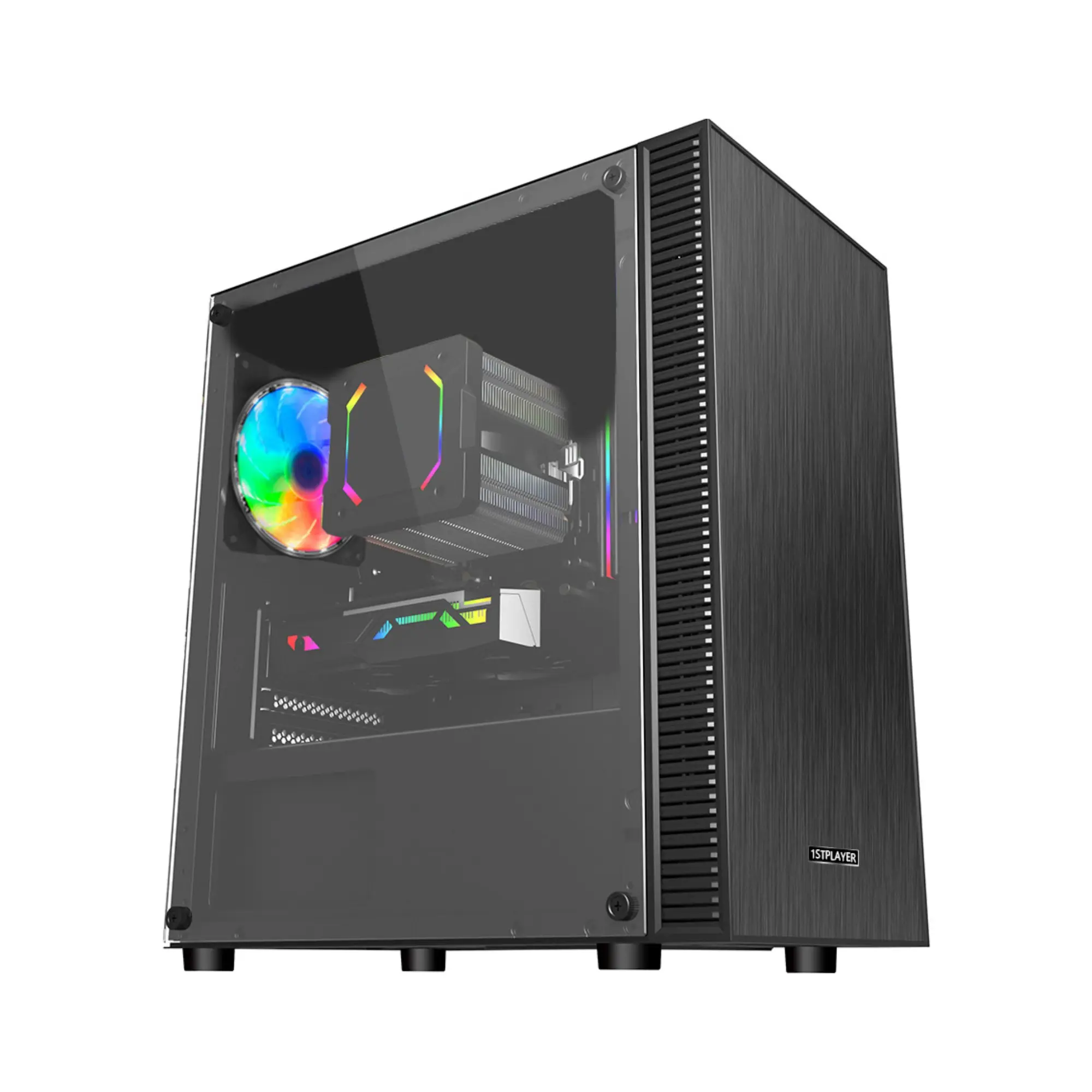 Купить Корпус 1stPlayer B4-M-1A2 Black без БП - фото 1