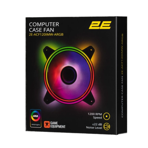 Купити Вентилятор 2E GAMING Air Cool ACF120MW-ARGB - фото 5