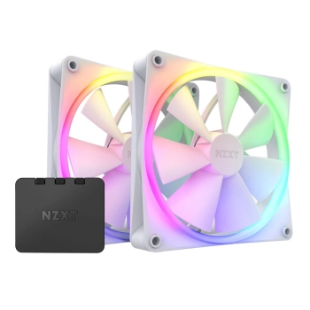 Купить Вентилятор NZXT F140 RGB Twin Pack White (RF-R14DF-W1) - фото 1