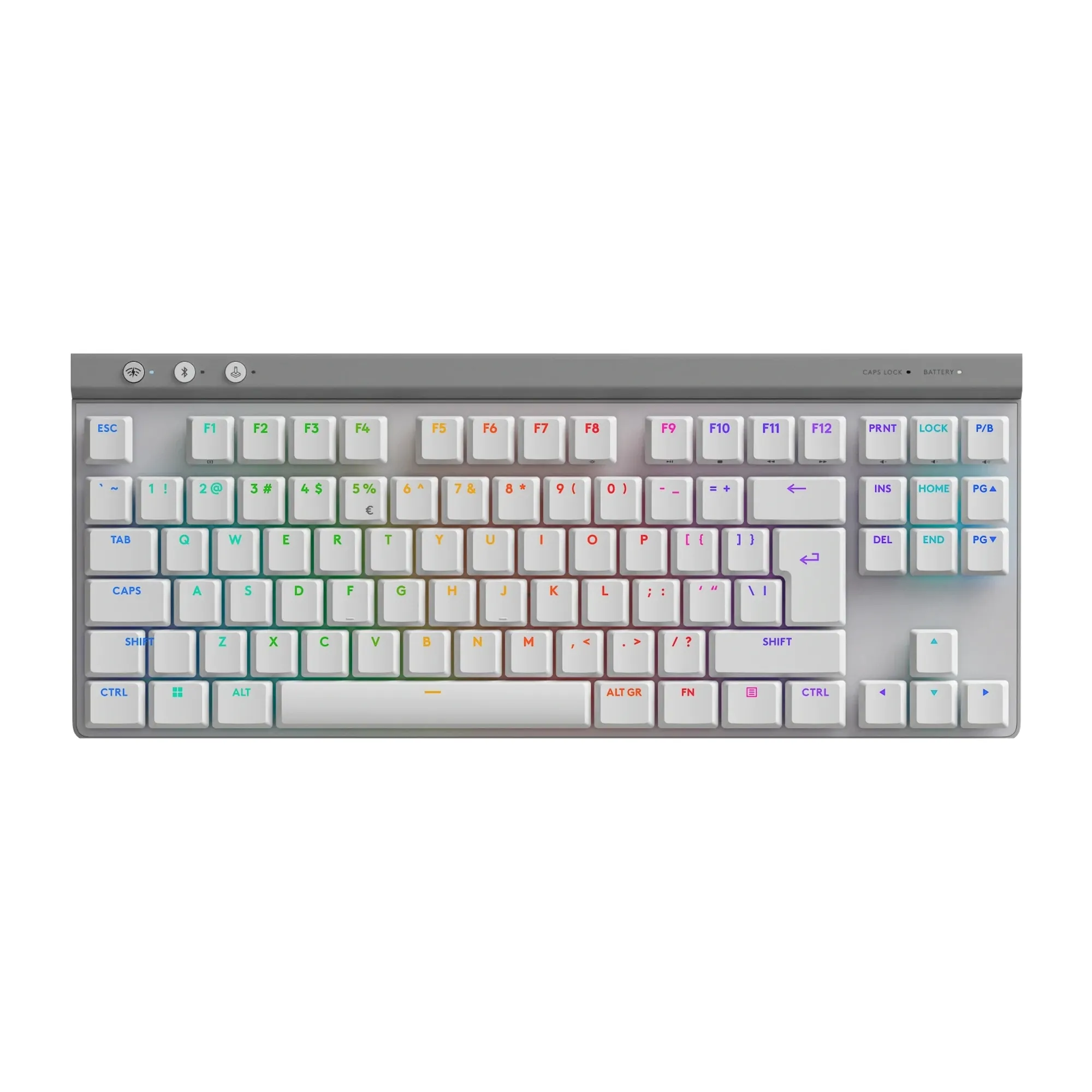 Купити Клавіатура Logitech G515 TKL Lightspeed TKL Tactile White (920-012539) - фото 1
