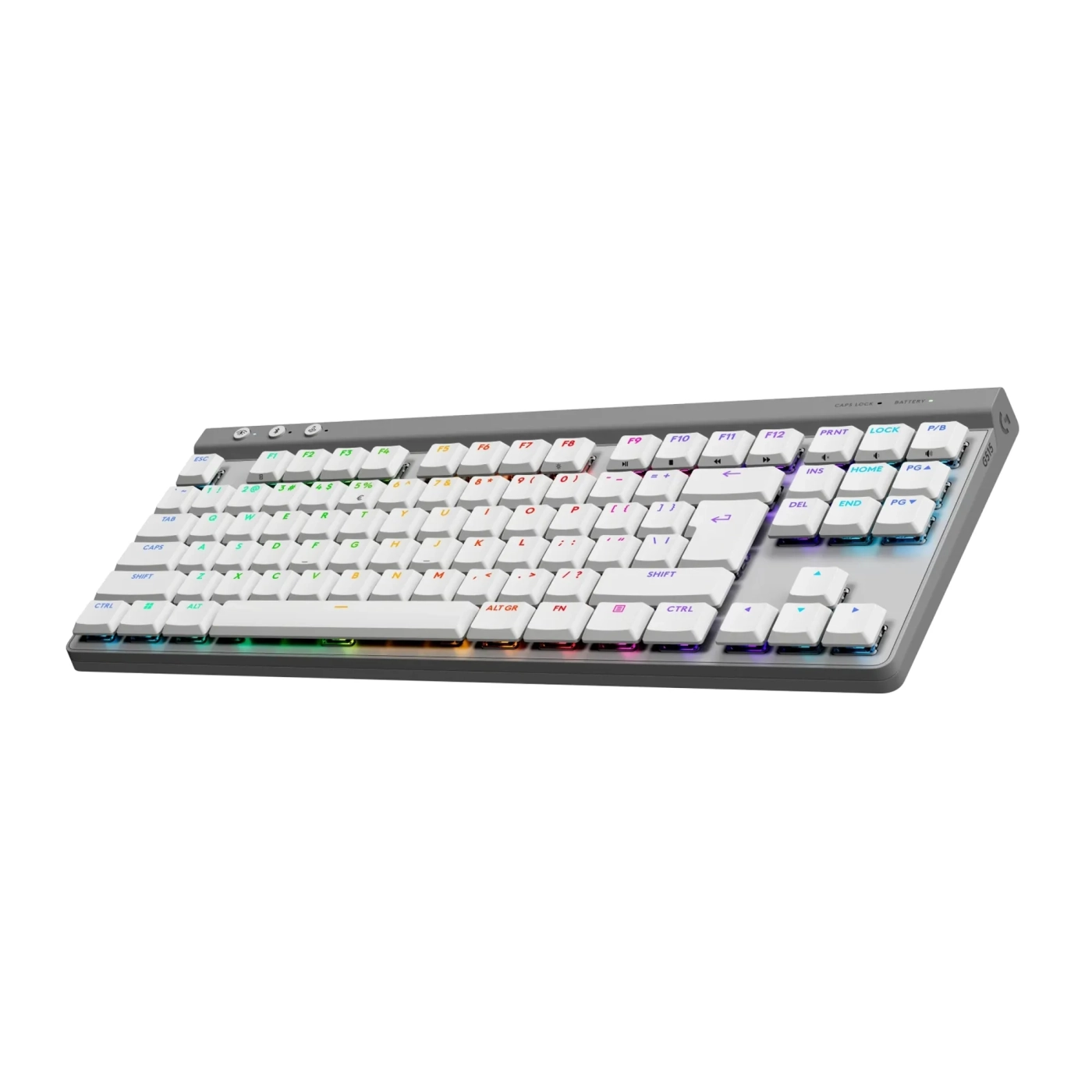 Купити Клавіатура Logitech G515 TKL Lightspeed TKL Tactile White (920-012539) - фото 4