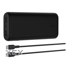 Купити Павербанк УМБ Belkin 20000мА 20Вт, 2хUSB-A/USB-C (BPB014BTBK) Black - фото 7