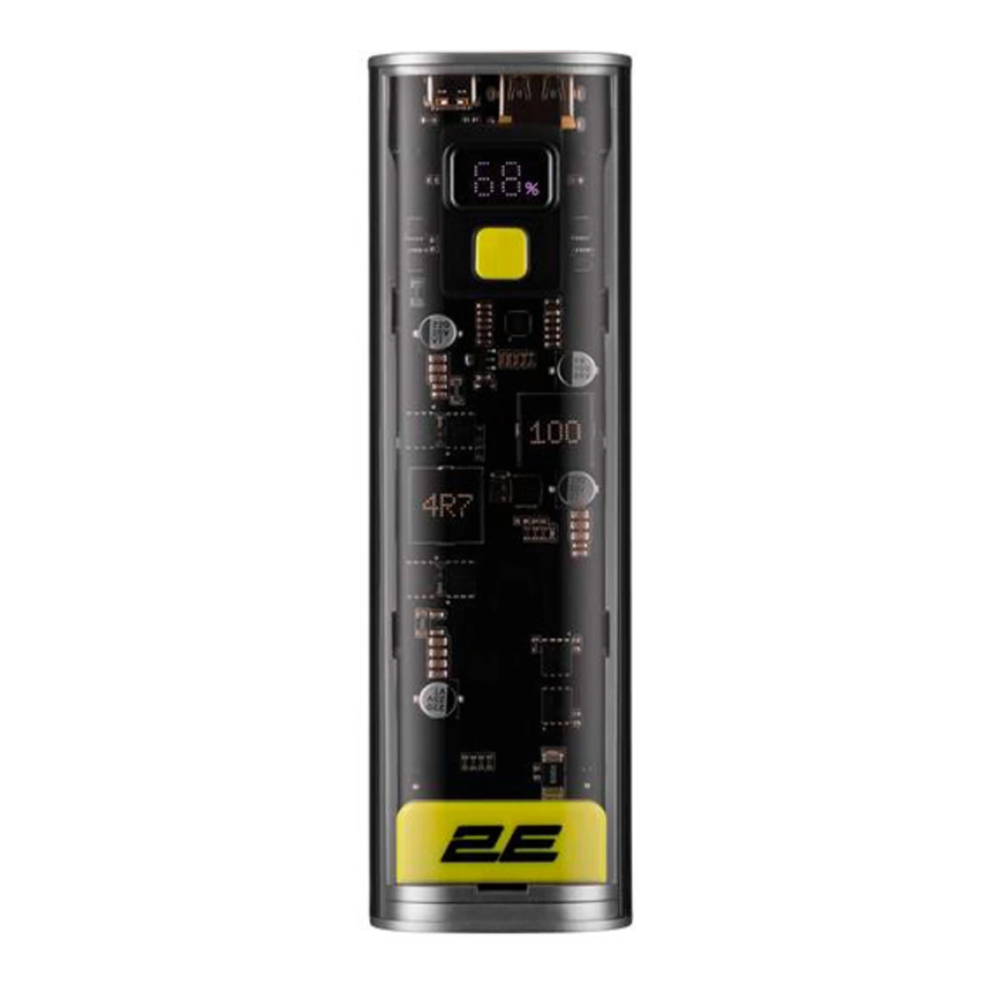 Купити Павербанк УМБ 2E Сrystal 24000мА 100Вт (2E-PB7200PD) Black - фото 1
