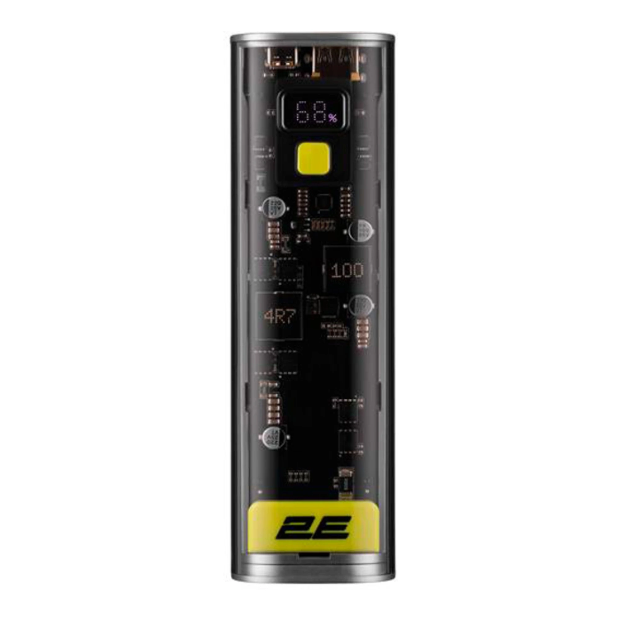 Купити Павербанк УМБ 2E Сrystal 24000мА 100Вт (2E-PB7200PD) Black - фото 1