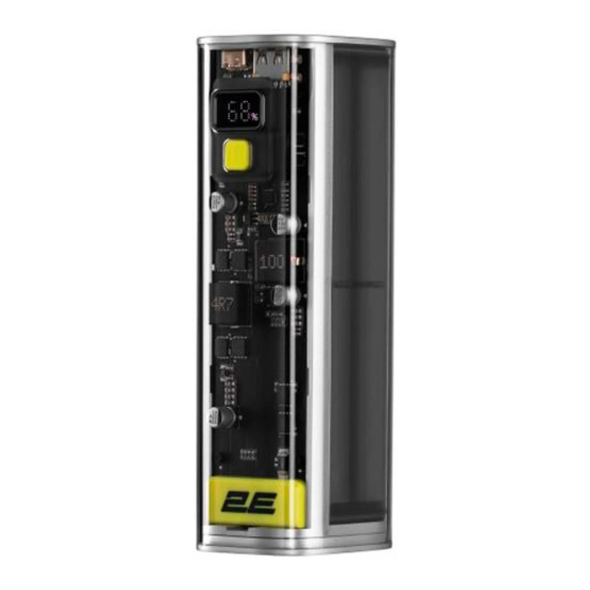 Купити Павербанк УМБ 2E Сrystal 24000мА 100Вт (2E-PB7200PD) Black - фото 2