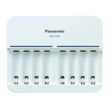 Купити Зарядний пристрій для акумуляторів PANASONIC Advanced Charger 8 cell (BQ-CC63E) - фото 1