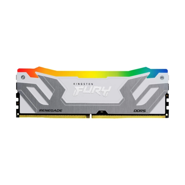 Купить Модуль памяти Kingston FURY Renegade White RGB DDR5-8400 CUDIMM 24GB (KF584CU40RWA-24) - фото 3