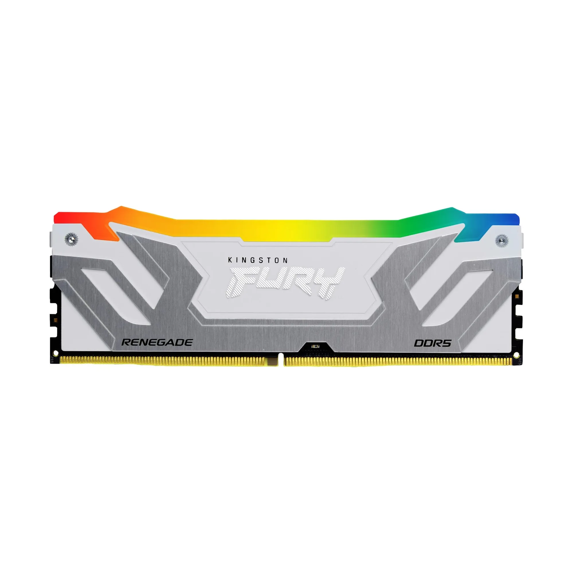 Купить Модуль памяти Kingston FURY Renegade White RGB DDR5-8400 CUDIMM 24GB (KF584CU40RWA-24) - фото 3