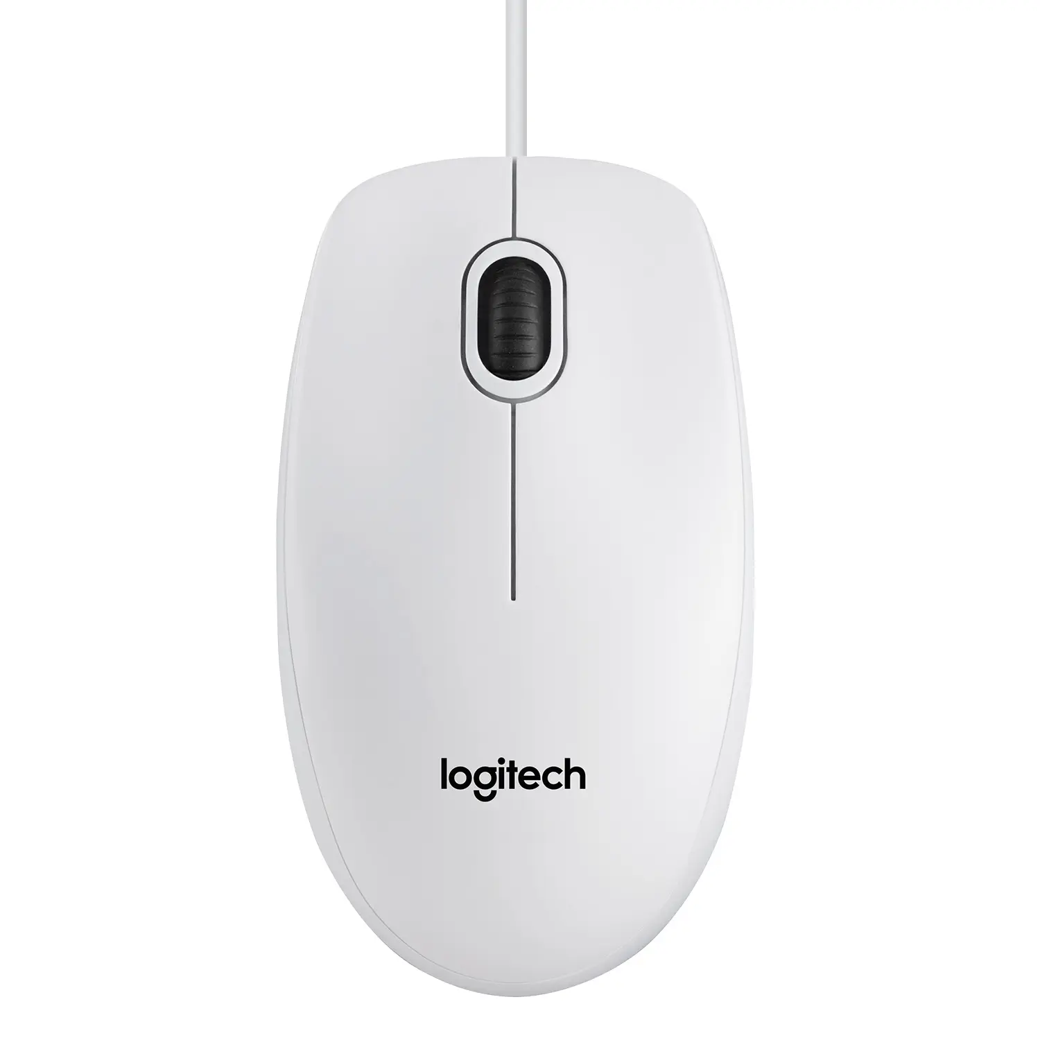 Купить Мышь Logitech B100 USB White - фото 1