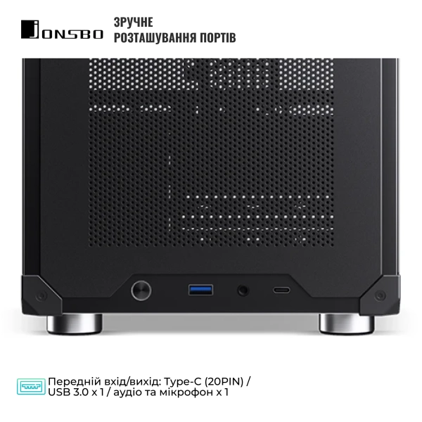 Купить Корпус JONSBO C6 Handle Black - фото 4