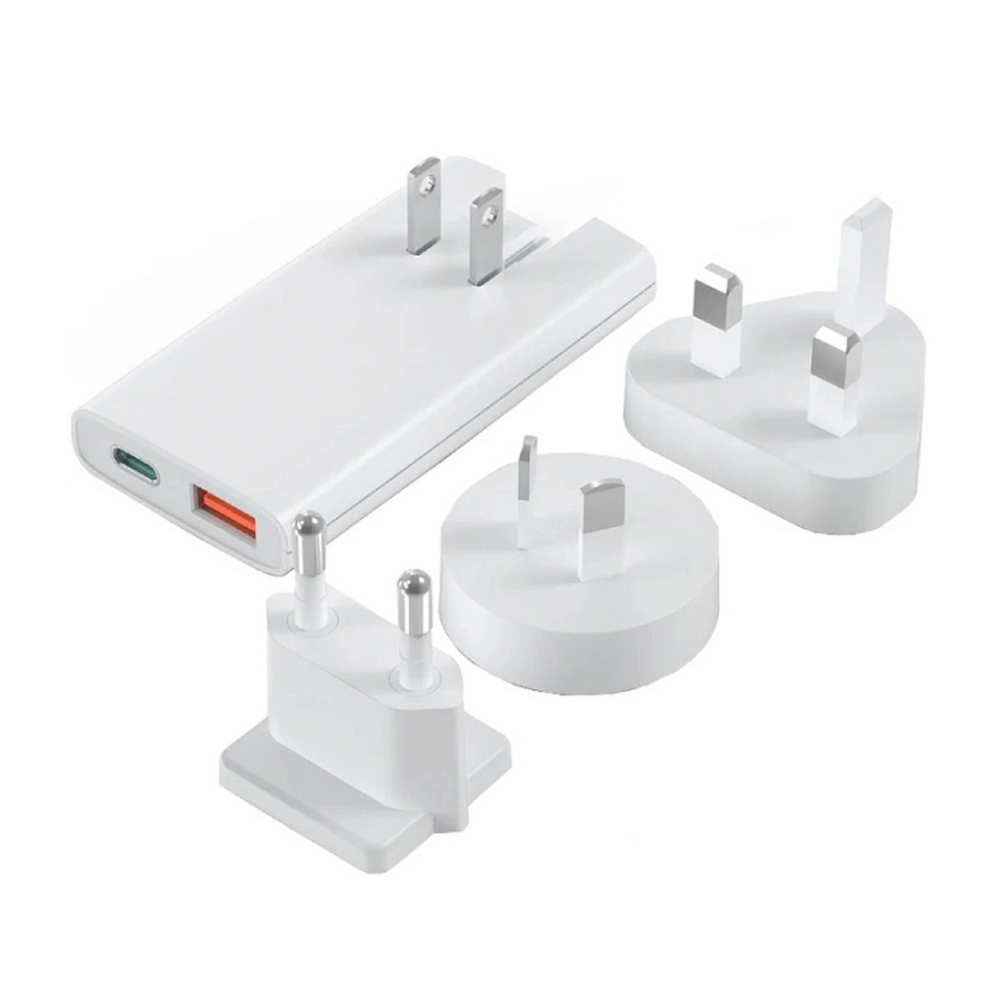 Купить Зарядное устройство Choetech 2xUSB 65W GaN White (PD6011-EU-WH) - фото 2
