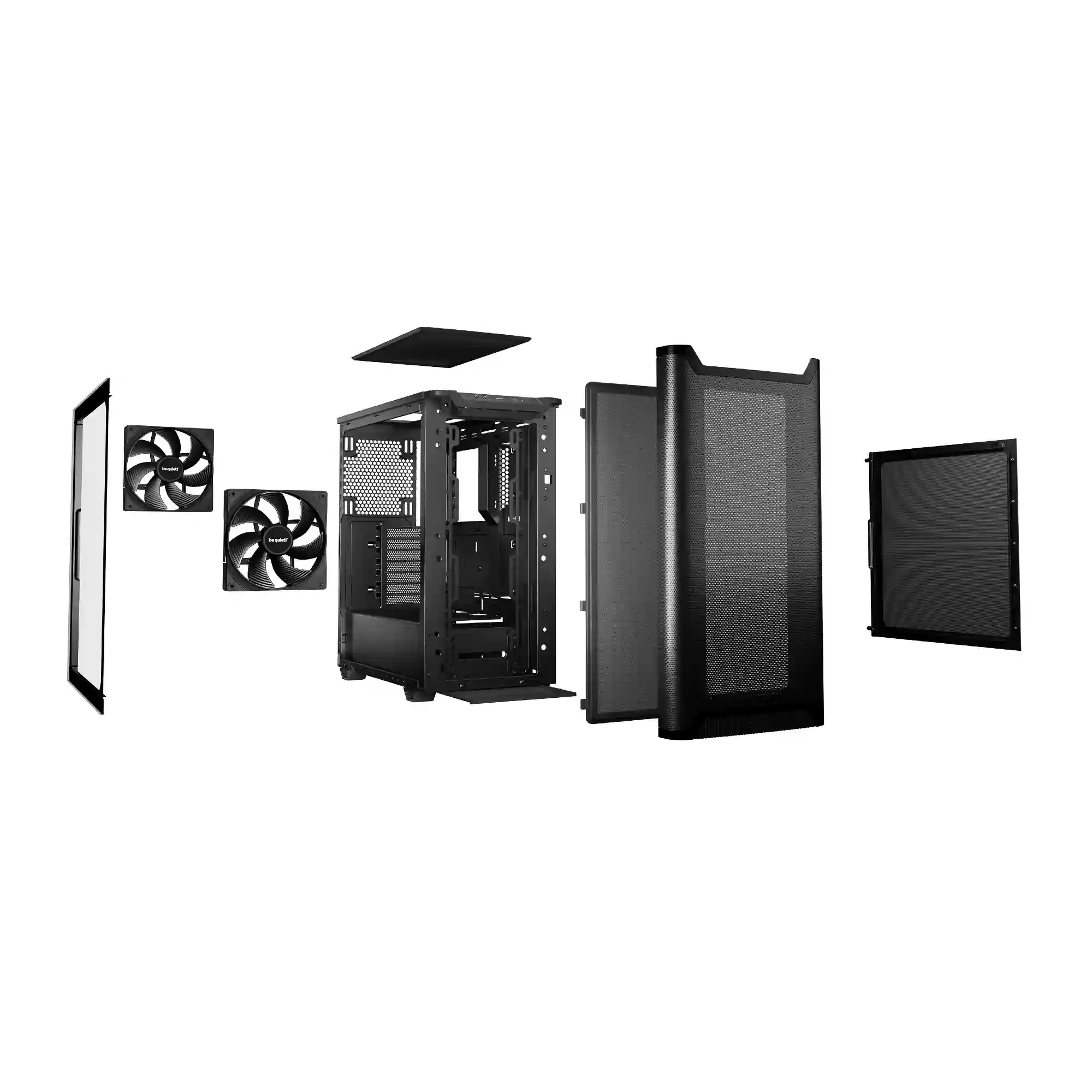 Купити Корпус be quiet! PURE BASE 501 Airflow Window Black (BGW74) - фото 5