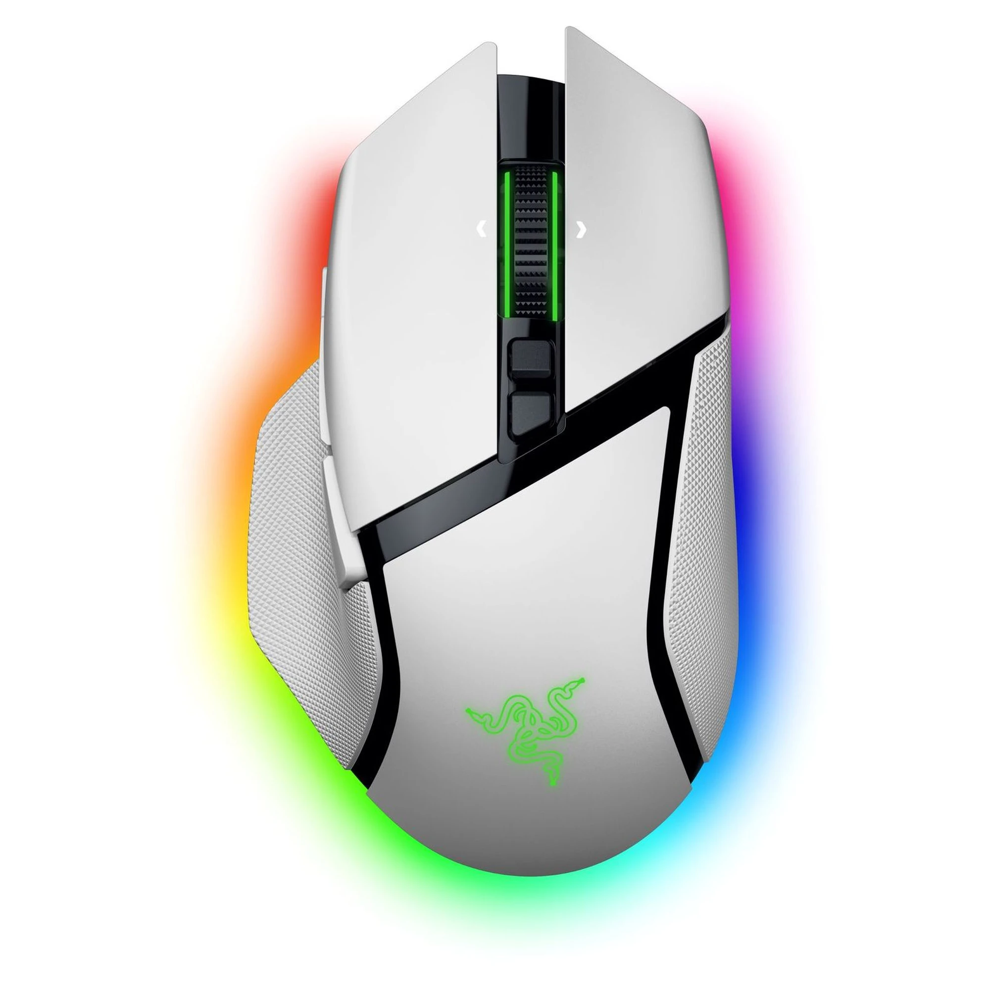 Купити Миша RAZER Basilisk V3 Pro 35K Wireless/Bluetooth White (RZ01-05240200-R3G1) - фото 1