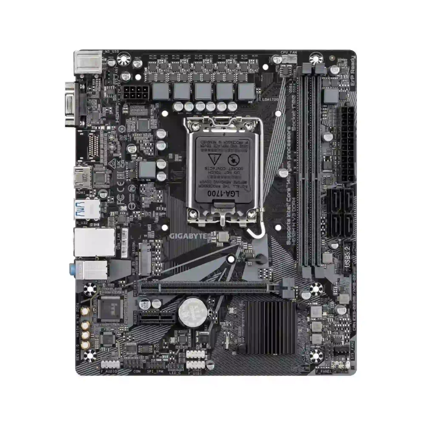 Купить Материнская плата GIGABYTE H610M H V3 DDR4 - фото 1