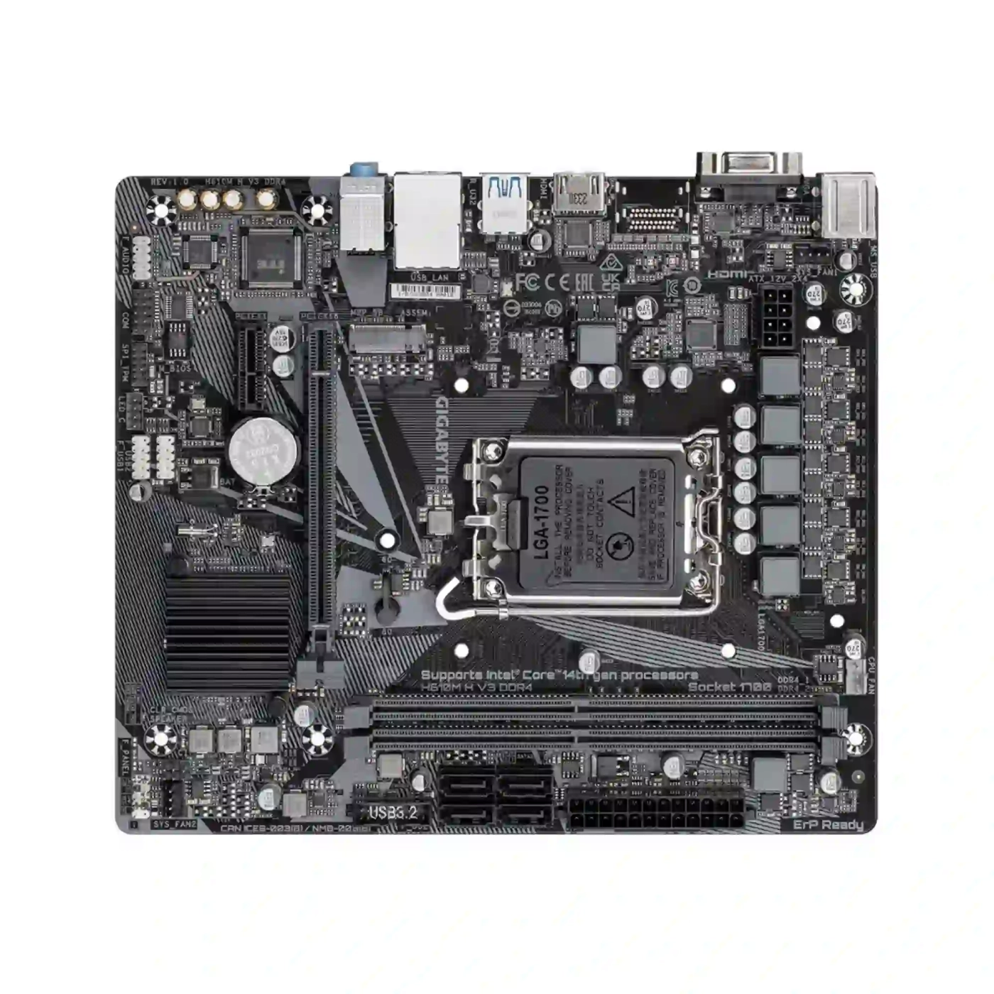Купить Материнская плата GIGABYTE H610M H V3 DDR4 - фото 3
