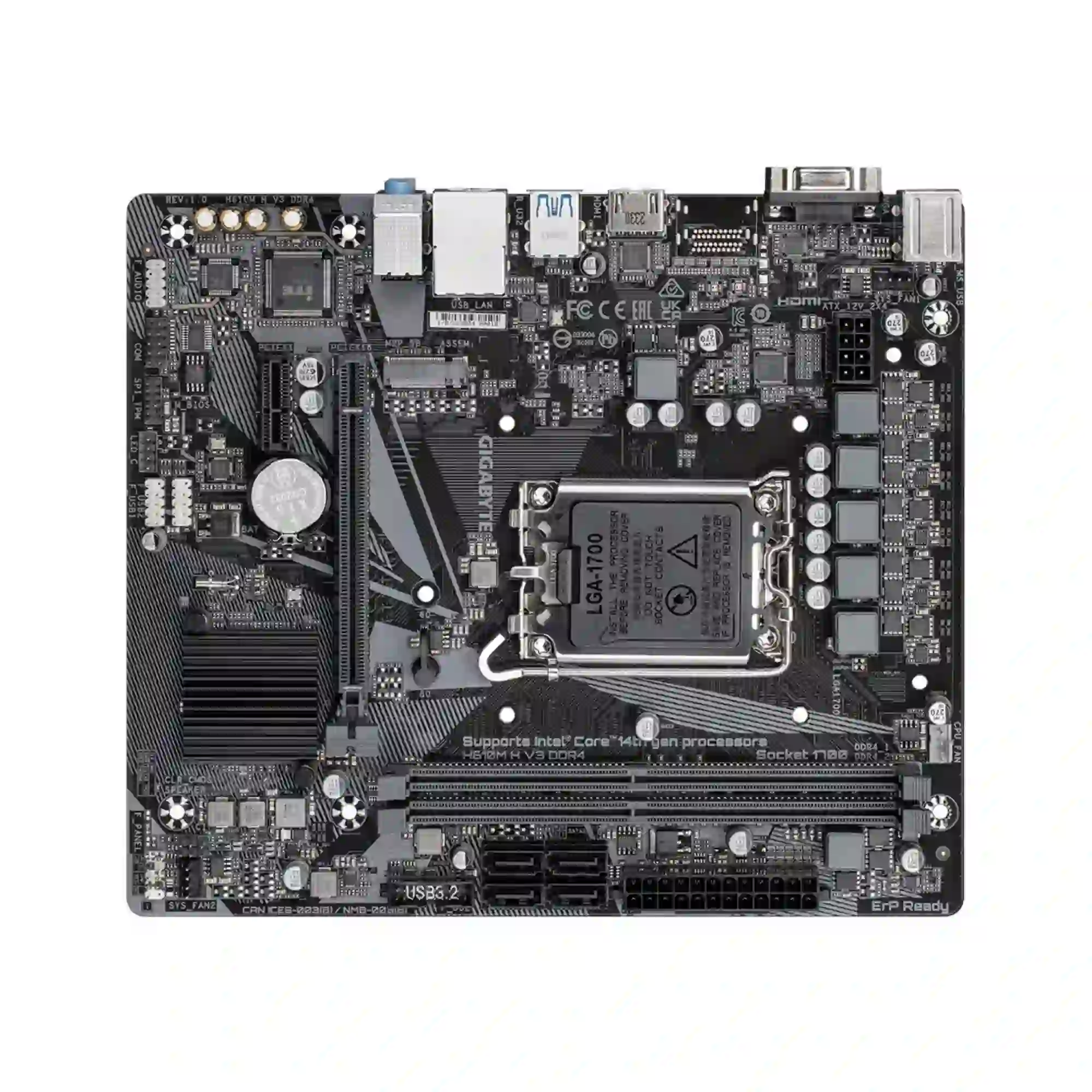 Купить Материнская плата GIGABYTE H610M H V3 DDR4 - фото 3