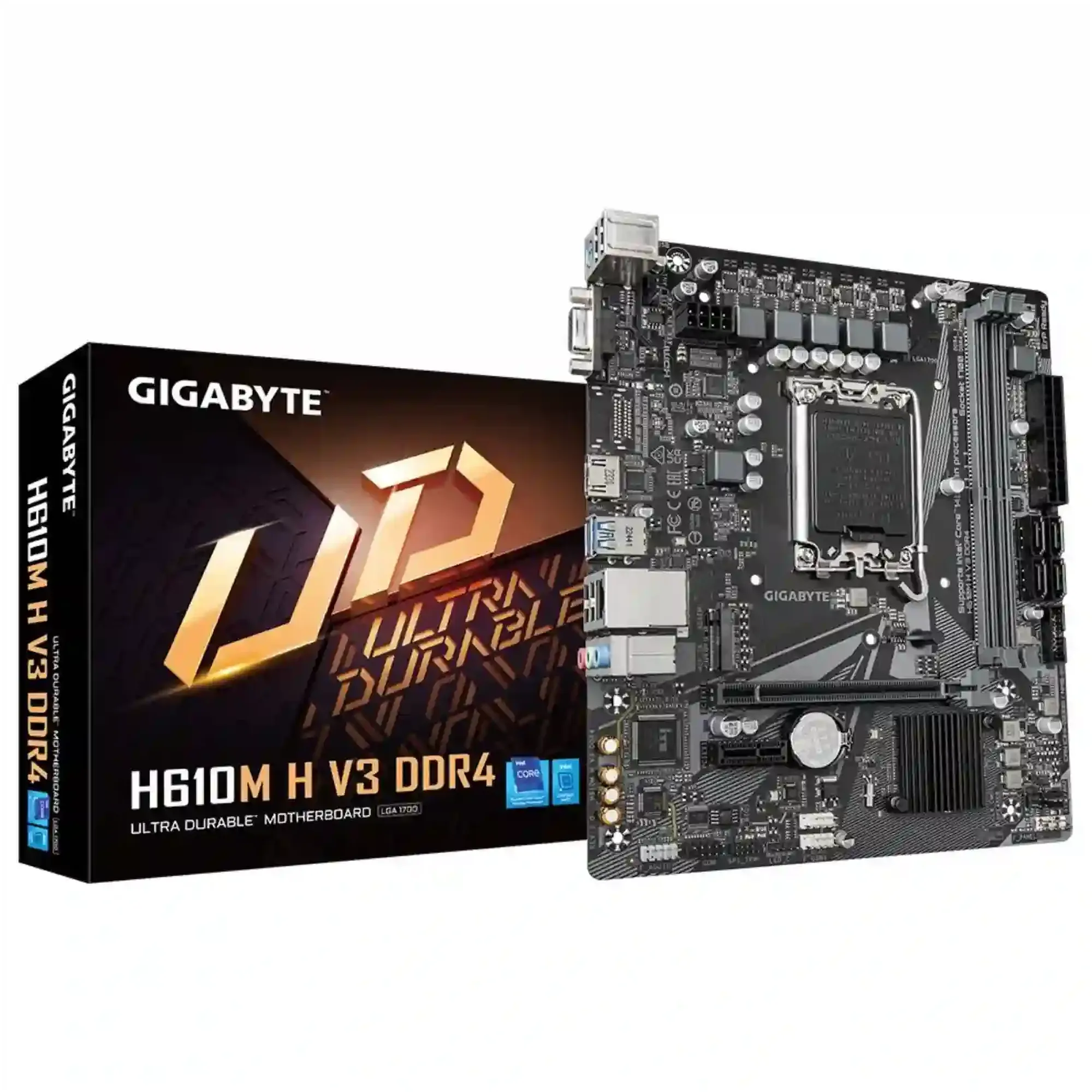 Купить Материнская плата GIGABYTE H610M H V3 DDR4 - фото 1