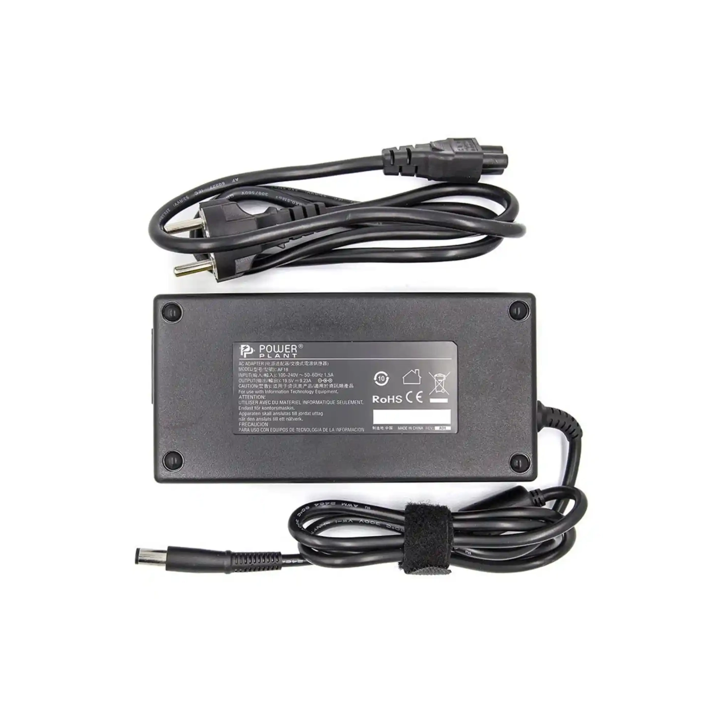 Купить Блок питания для ноутбуков PowerPlant DELL 220V, 19.5V 180W 9.23A (7.4*5.0) (DL180G7450) - фото 1