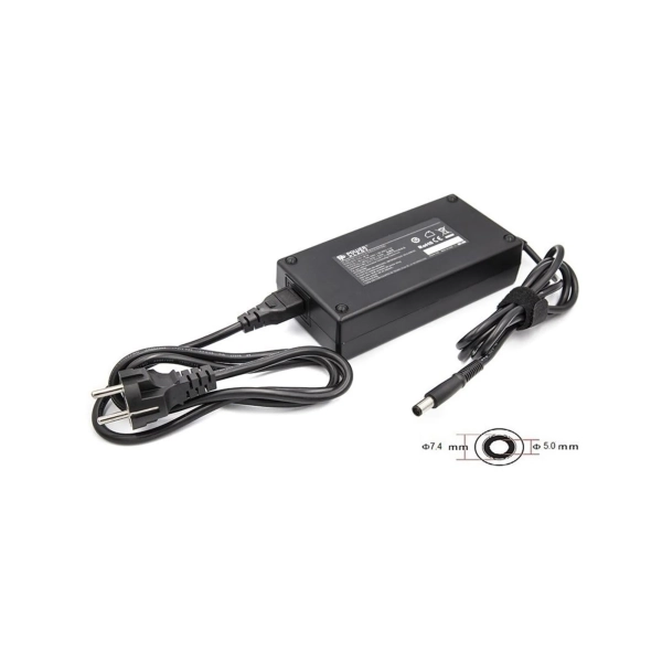 Купить Блок питания для ноутбуков PowerPlant DELL 220V, 19.5V 180W 9.23A (7.4*5.0) (DL180G7450) - фото 2