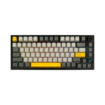 Купити Клавіатура EPOMAKER AK820 Pro RGB Mechanical Gift Switch Hot-Swap (AK820-PRO-B-G) Black - фото 1