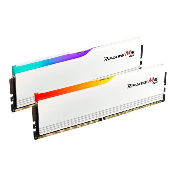Купить Модуль памяти G.Skill Ripjaws M5 RGB White DDR5-6400 32GB (2x16GB) (F5-6400J3648F16GX2-RM5RW) - фото 2