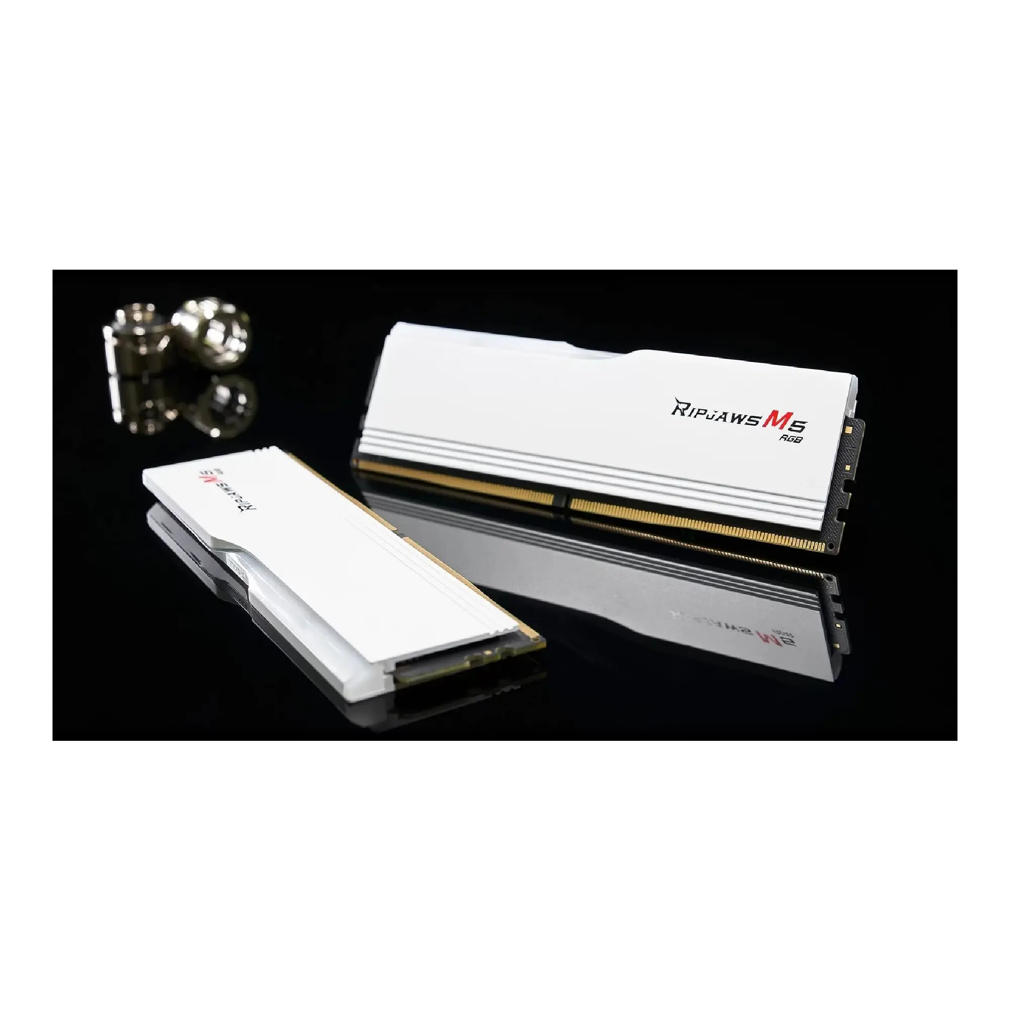 Купить Модуль памяти G.Skill Ripjaws M5 RGB White DDR5-6400 32GB (2x16GB) (F5-6400J3648F16GX2-RM5RW) - фото 5