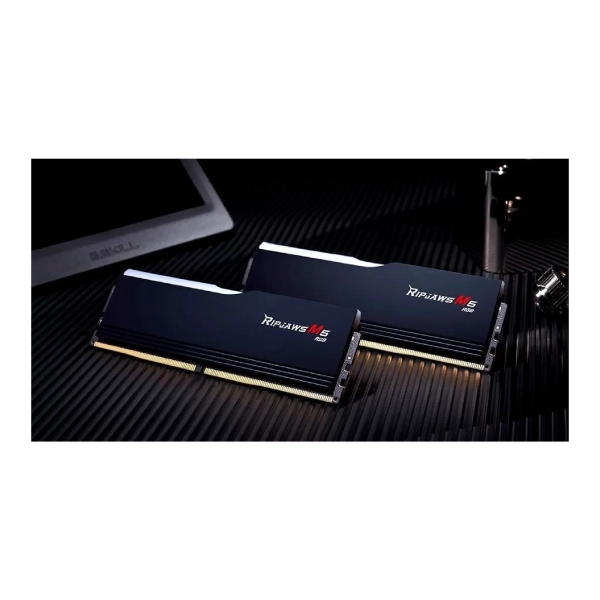 Купить Модуль памяти G.Skill Ripjaws M5 RGB Black DDR5-6400 32GB (2x16GB) (F5-6400J3648F16GX2-RM5RK) - фото 5