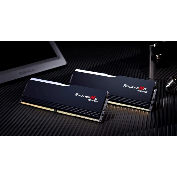 Купить Модуль памяти G.Skill Ripjaws M5 Neo RGB Black DDR5-6000 64GB (2x32GB) (F5-6000J3636F32GX2-RM5NRK) - фото 5