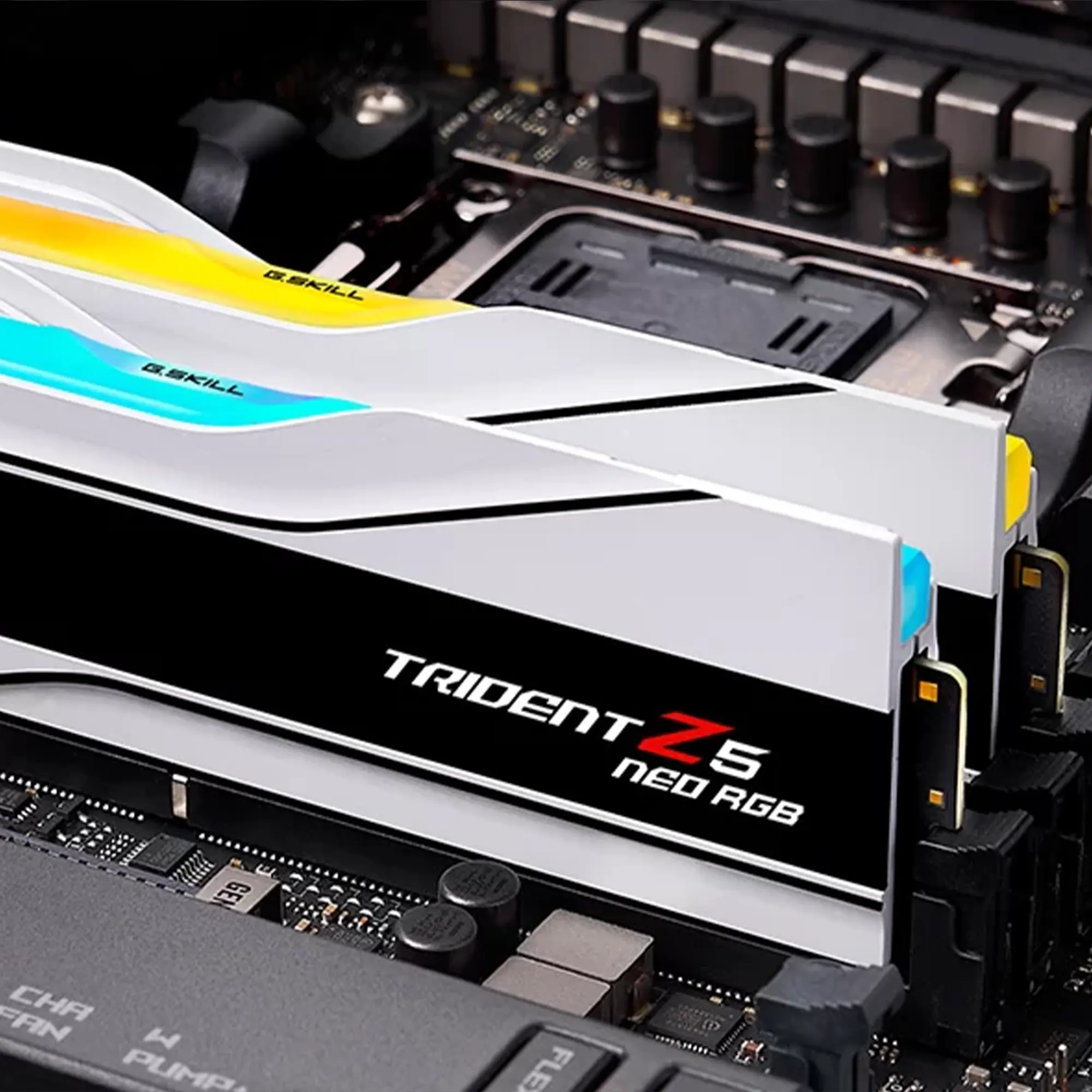 Купить Модуль памяти G.Skill Trident Z5 Neo RGB White DDR5-7200 32GB (2x16GB) (F5-7200J3445G16GX2-TZ5NRW) - фото 3
