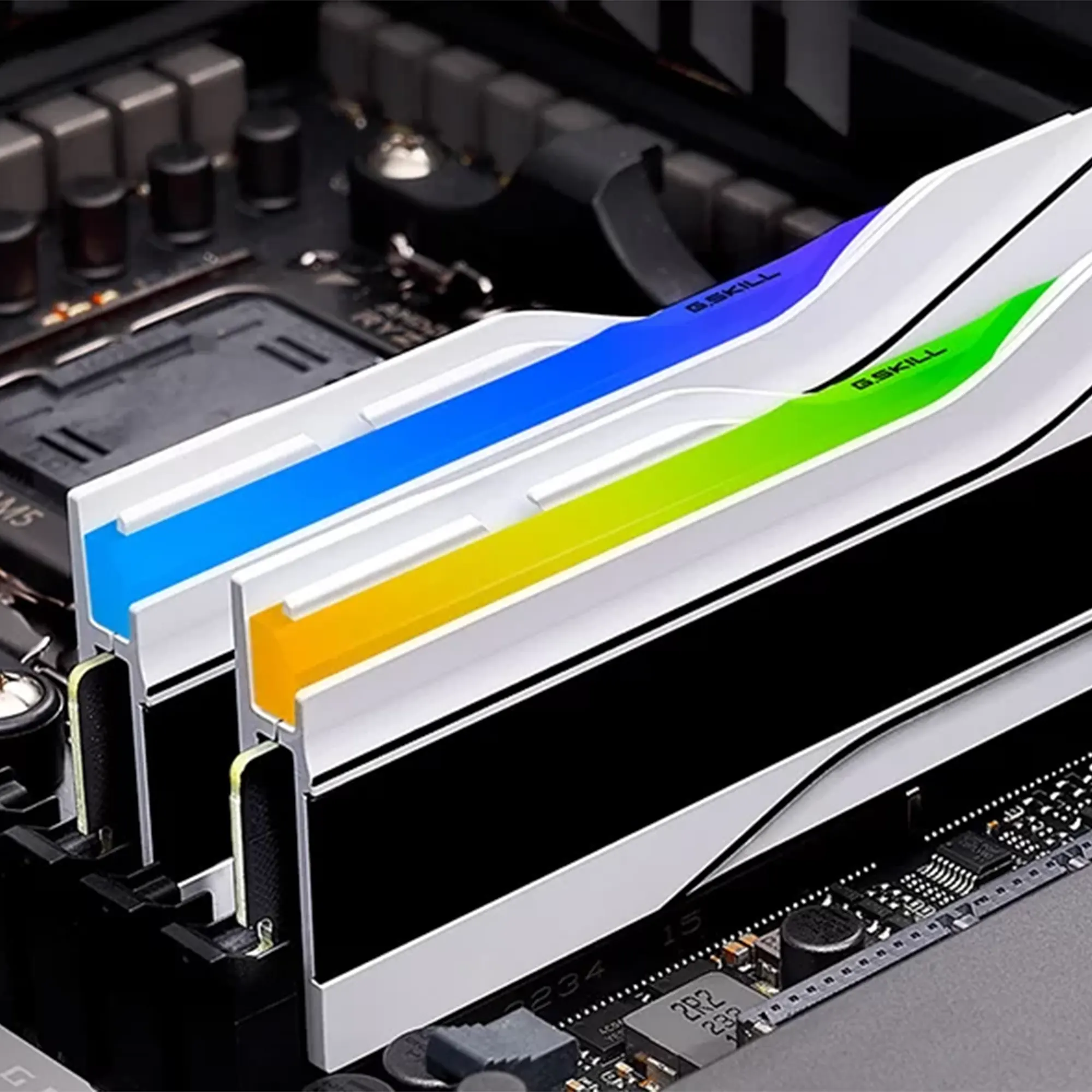 Купить Модуль памяти G.Skill Trident Z5 Neo RGB White DDR5-7200 32GB (2x16GB) (F5-7200J3445G16GX2-TZ5NRW) - фото 5