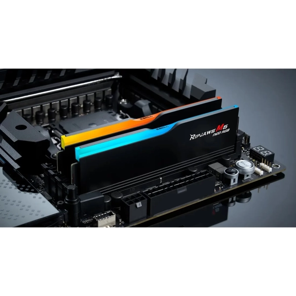 Купить Модуль памяти G.Skill Ripjaws M5 Neo RGB Black DDR5-6000 32GB (2x16GB) (F5-6000J3636F16GX2-RM5NRK) - фото 6