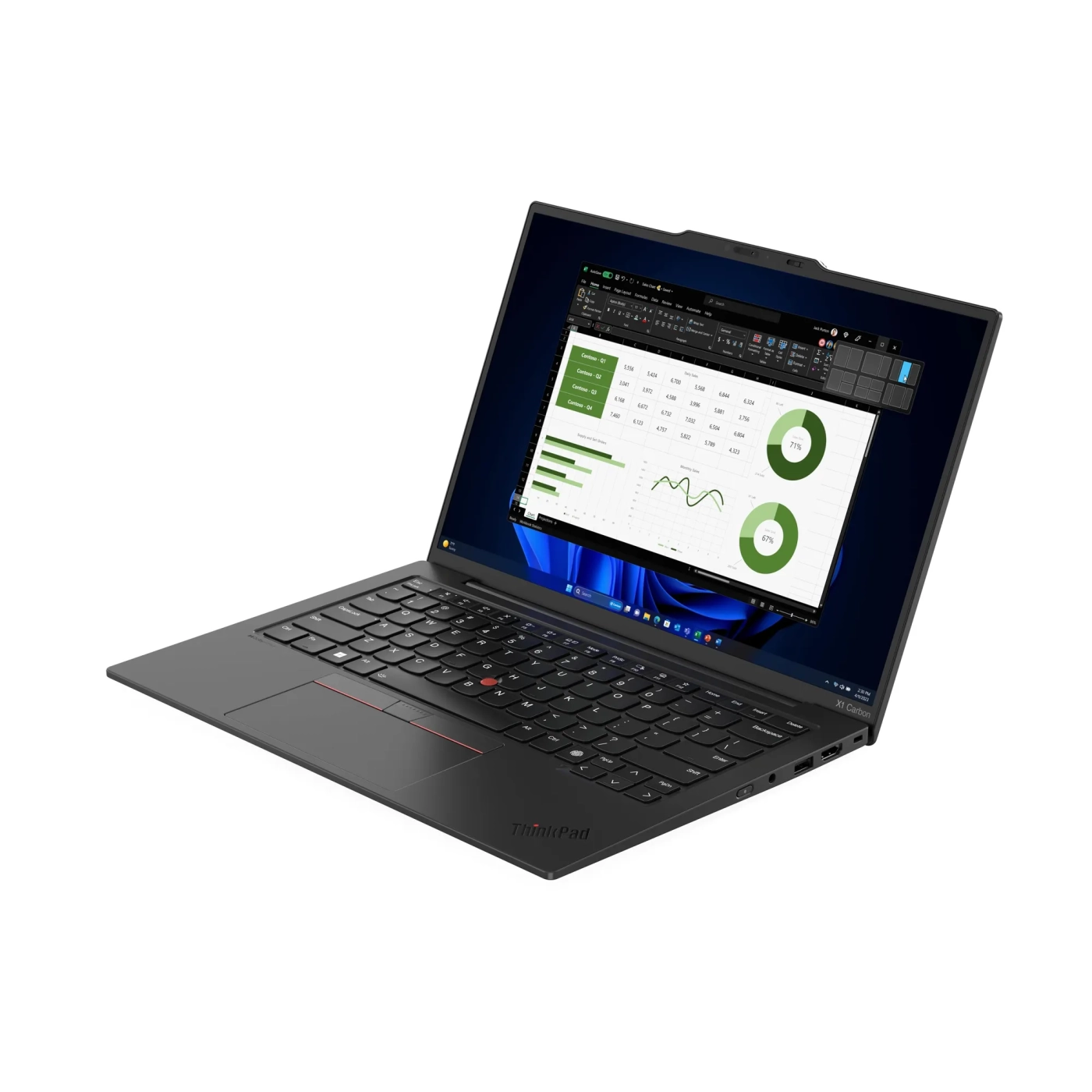 Купити Ноутбук Lenovo ThinkPad X1 Carbon Gen 12 (21KC0061RA) - фото 3