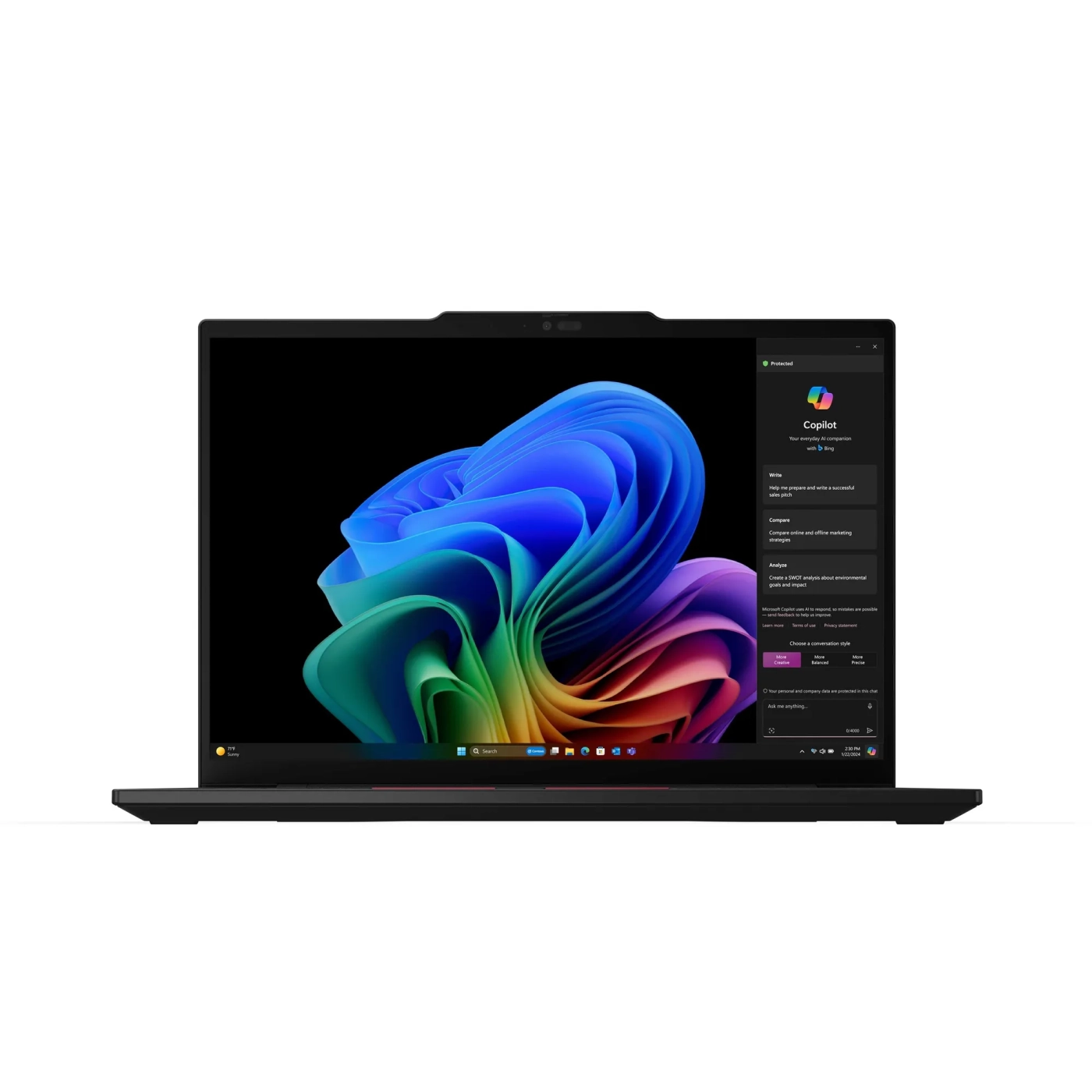 Купить Ноутбук Lenovo ThinkPad T14s Gen 6 (21N1000SRA) - фото 2