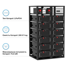 Купить Аккумуляторная батарея GSL 614.4V 280Ah 172kWh LiFePO4 (GSL-R172K) - фото 2