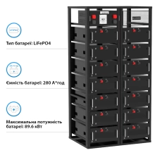 Купить Аккумуляторная батарея GSL 716.8V 280Ah 200kWh LiFePO4 (GSL-R200K) - фото 2