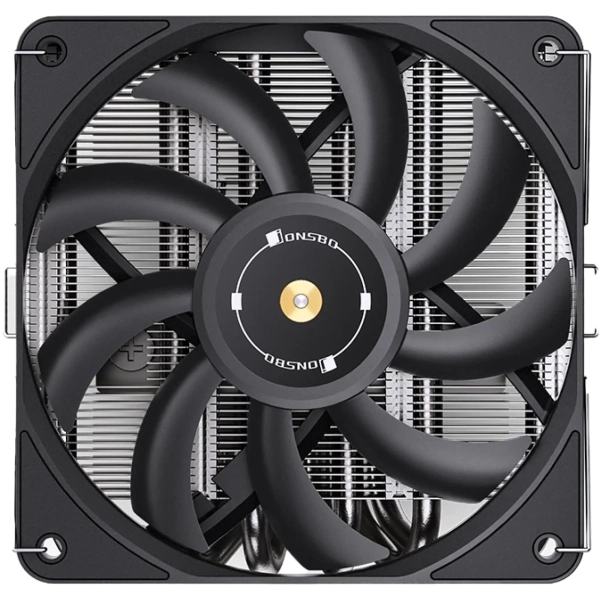 Купити Процесорний кулер JONSBO HP600 Black (120mm/LGA115X/1200/1700, AMD AM4/AM5/6 тепл. трубки) - фото 2