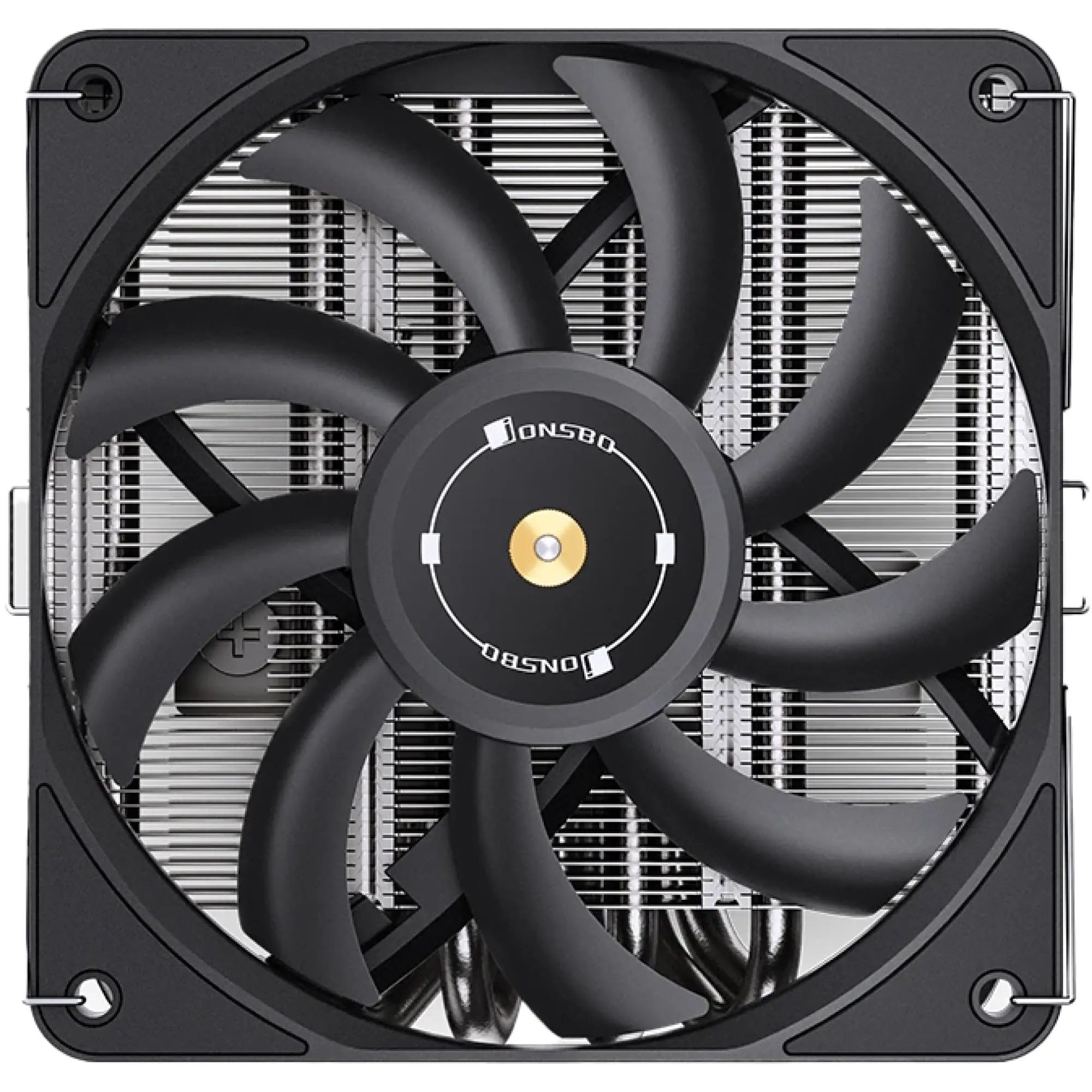 Купити Процесорний кулер JONSBO HP600 Black (120mm/LGA115X/1200/1700, AMD AM4/AM5/6 тепл. трубки) - фото 2